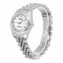 Rolex Lady-Datejust 26mm 179174 Steel & White Gold Watch Roman Dial