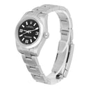 Rolex Nondate Black Dial Index Hour Markers Ladies Watch 176200 Complete
