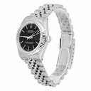 Rolex Datejust 31mm 68274 Black Index Dial Stainless Steel Watch W/G Bezel Circa 1986