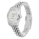 Rolex Datejust 31mm 68274 Silver Index Dial Stainless Steel Watch W/G Bezel Circa - 1984