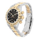 Rolex Daytona Stainless Steel Yellow Gold Black Dial Mens Watch 116523