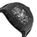 Richard Mille RM 011 Black Phantom PVD Ceramic Carbon Rubber Watch Complete