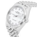 Rolex Datejust 126234 Stainless Steel 36mm White Roman Dial Jubilee Bracelet