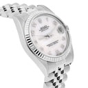 Rolex Datejust 31mm Factory White Mother of Pearl Dial 78274 Jubilee Band 1999