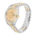 Rolex Datejust 36 Gold & Steel 116233 Watch Champagne Dial Jubilee Watch