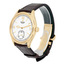 Rolex 1908 White Dial 18K Yellow Gold Watch Leather Strap 52508 Box/ Papers 2024