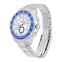 Rolex Yacht-Master II 44mm Steel White Dial Automatic Mens Watch 116680 Box/Papers