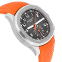 Patek Philippe 5968A Aquanaut Chronograph Orange Band Mens Watch Box/Papers