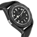 Tudor Black Bay 41 Black Ceramic Leather Strap Men's Watch M79210CNU-0001 Unworn