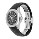 Patek Philippe Aquanaut Travel-Time Steel Black Dial Watch 5164A-001 Box/Papers