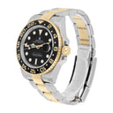 Rolex GMT-Master II 40mm 116713LN Oyster Stainless Steel & Yellow Gold Watch Black Dial