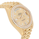 Rolex Day Date 40 Presidential 228348RBR-0002 Yellow Gold Factory Diamond Dial Bezel
