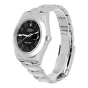 Rolex Datejust II Steel Black Roman Dial Oyster Mens 41mm Watch 116300 Complete