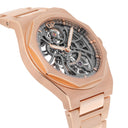 Girard Perregaux Laureato Skeleton Openworked Rose Gold Bracelet 81015 Watch B/P