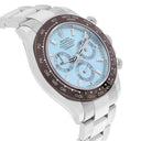 Rolex Daytona 116506-0002 Ice Blue Baguette Diamond Dial 40mm Platinum Watch Complete