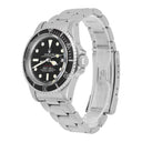 Rolex 40mm 'Red Submariner' 1680 Stainless Steel Black Watch 'Feet First' 1978