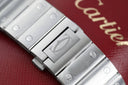 Cartier Santos De Cartier Skeleton WHSA0015 Stainless Steel Watch COMES WITH RUBBER STRAP AND DEPLOYMENT BUCKLE