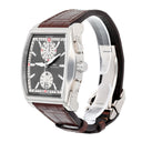IWC Da Vinci  IW3764-01 43.10mm Chronograph Grey Dial Leather Strap White Gold Watch - 2008