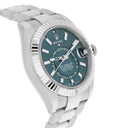 Rolex Sky-Dweller 336934 42mm Green Dial Fluted Stainless Steel Watch