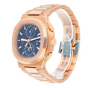 Patek Philippe Nautilus 5990/1R-001 Sunburst blue Dial Rose gold Watch - 2022