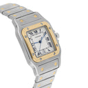 Cartier Santos Galbee Quartz 29 mm Two Tone Yellow Gold Ladies Watch 187901