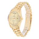 Rolex Day-Date 18038 36mm Champagne Dial With President Yellow Gold Bracelet Watch
