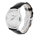 Jaeger-LeCoultre Master Control Date 176.8.40.S Q1548420 Silver Dial New Leather Strap Stainless Steel Watch