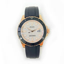 Rolex Yacht-Master 40mm 126655-0005 Rose Gold with Black Rubber Pave Diamond Dial Watch
