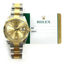 Rolex Datejust Stainless Steel 41mm 126333 with Champagne Dial Watch 2020