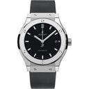 Hublot Classic Fusion Titanium 511.NX.1171.RX Black Dial Black Rubber Watch 2024