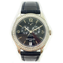 Patek Philippe Complications Ladies Annual Calendar 5147G-001 White Gold Watch with Blue Leather Watch Blue Dial