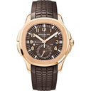 Patek Philippe Aquanaut 18kt Rose Gold 5164R-001 Brown Rubber Strap Watch 2024
