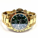 Rolex Cosmograph Daytona 40mm 116508 Yellow Gold Watch Green Dial