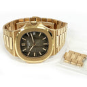 Patek Philippe Nautilus 5711/1R-001 Brown Dial 18K Rose Gold Automatic Men's Watch 2017