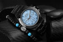 Rolex Oyster Perpetual Cosmograph Daytona Ice Blue Dial Black PVD/DLC Coated Watch 116523
