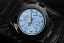 Rolex Oyster Perpetual Cosmograph Daytona Ice Blue Dial Black PVD/DLC Coated Watch 116523