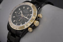 Rolex Cosmograph Daytona Black PVD/DLC Coated Watch with Yellow Gold Bezel 116523
