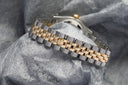 Rolex Lady-Datejust 179173 26mm Steel & Yellow Gold Watch Champagne Roman Dial Jubilee