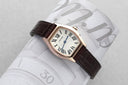 Cartier Tortue Small Rose Gold Ladies Watch W1556360/3698 with Leather Strap
