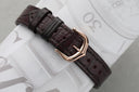 Cartier Tortue Small Rose Gold Ladies Watch W1556360/3698 with Leather Strap