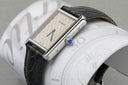 Cartier Tank Solo Python Pattern Stainless Steel Ladies Watch W5200020