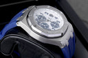 Audemars Piguet Royal Oak Offshore 26020ST.OO.D020IN.01 Chronograph Stainless Steel Watch Blue Rubber Strap