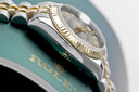 Rolex Lady-Datejust 179173 26mm Steel & Yellow Gold Watch Grey Roman Dial Jubilee