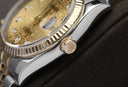 Rolex Datejust 36mm 116233-0155 Jubilee Stainless Steel & Yellow Gold Watch Champagne Jubilee Diamond Dial