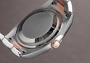 Rolex Datejust 116231-0096 Steel and Rose Gold 36mm Watch Pink Index Dial Oyster Band