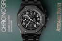 Audemars Piguet Royal Oak Offshore Chronograph Custom Black PVD/DLC Stainless Steel Watch