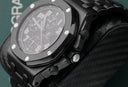 Audemars Piguet Royal Oak Offshore Chronograph Custom Black PVD/DLC Stainless Steel Watch