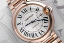 Cartier Ballon Bleu Rose Gold 42mm Watch Box Papers W69006Z2