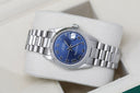 Rolex Datejust 31 White Gold Blue Roman Dial Ladies Watch Presidential Band 68279