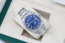 Rolex Sky-Dweller 42mm Oyster 326934 Stainless Steel & White Gold Watch Blue Dial Never Worn